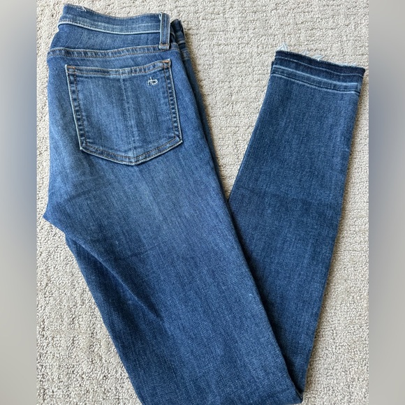rag & bone Classic Blue Skinny Jeans - Picture 5 of 5